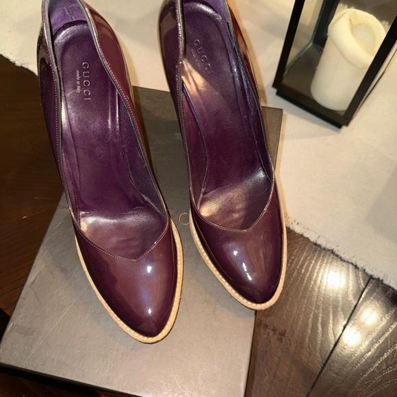Gucci Shoes - Gucci Women's Deep Purple Heels